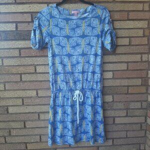 Lilly Pulitzer XS Raquel Blue Butterfly Dress
